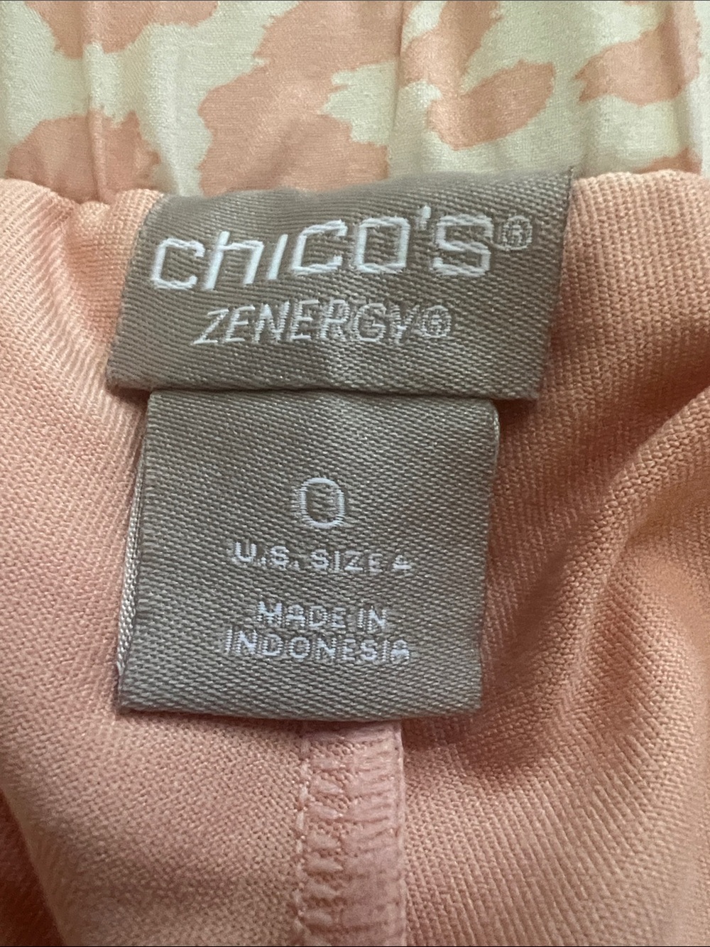 Chico's Pink Leopard-Print Drawstring Mini Skirt - Picture 2 of 11
